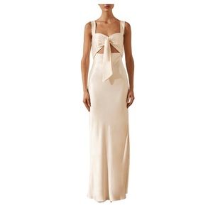 Shona Joy La Lune Bowtie Maxi Dress
